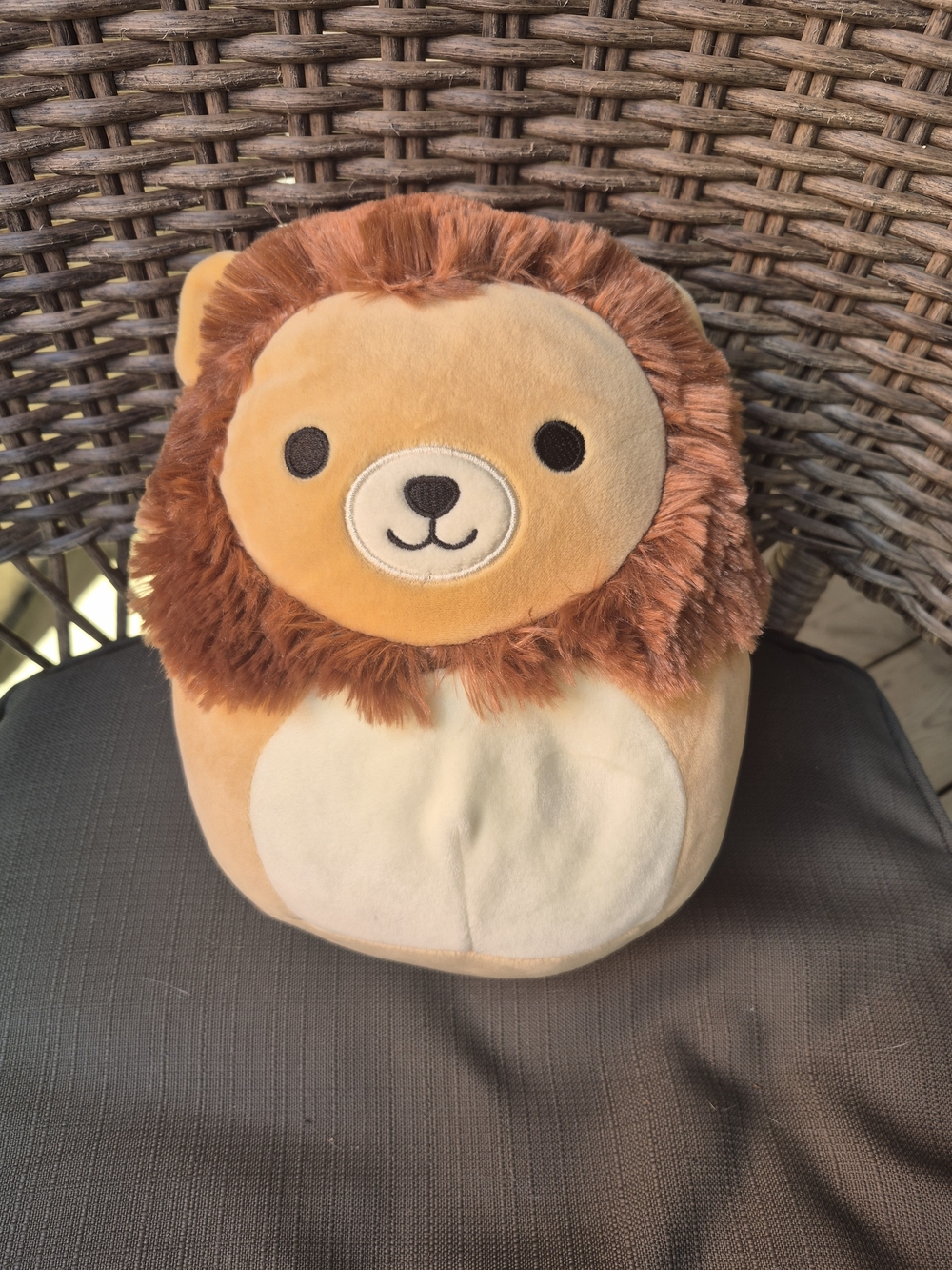 Kellytoy Squishmallow Francis The Lion Brown Stuffed Animal Plush 9" NWT